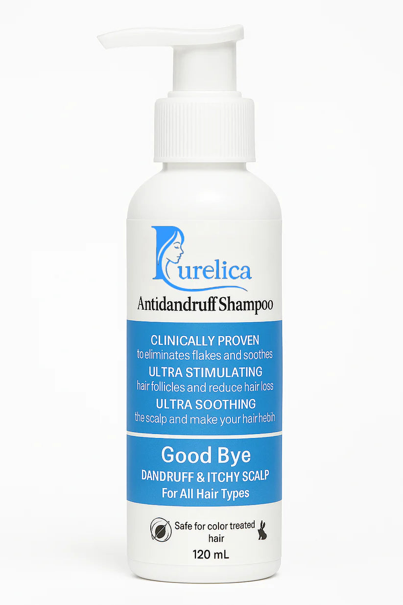 Purelica Anti-Dandruff & Anti-Hair Loss Shampoo – 120 ml