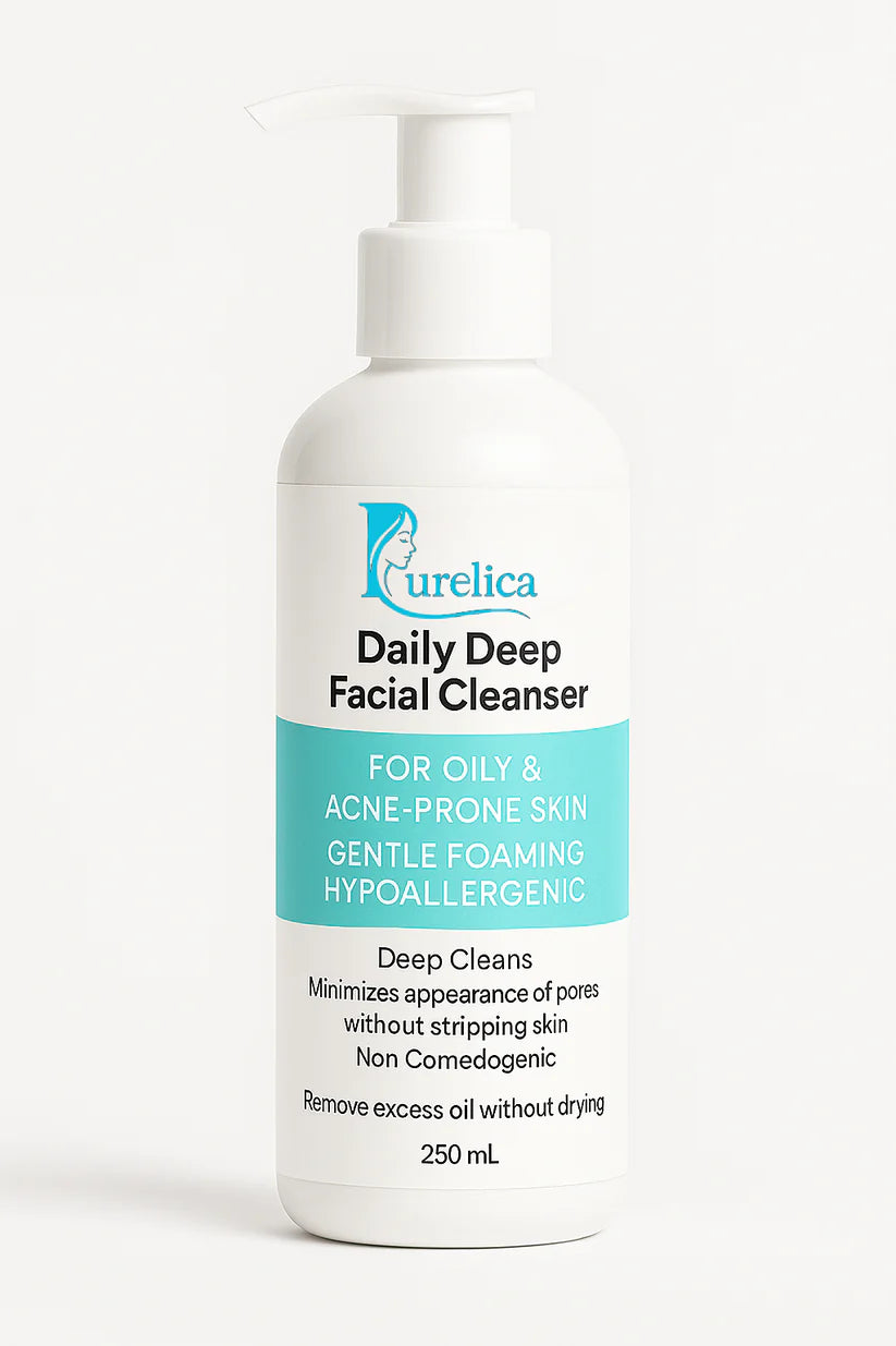 Purelica Daily Deep Facial Cleanser – 250 ml