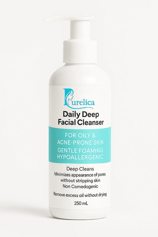 Purelica Daily Deep Facial Cleanser – 250 ml