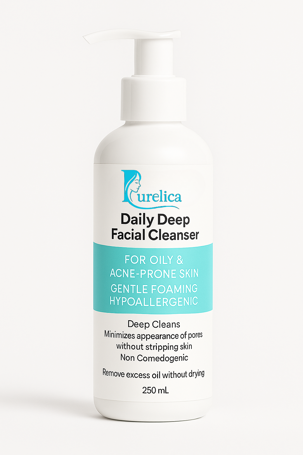 Purelica Daily Deep Facial Cleanser – 250 ml